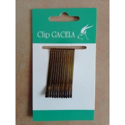 HORQUILLA CLIP GACELA CON BOLA 5CM.